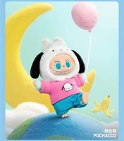 NOUVEAU ! Offre Spéciale ! Figurines en PVC et Peluches 100 % Originales de la Série SAN RIO CHARACTERS, Échelle 1/12, Boîte Mystère Pendentif