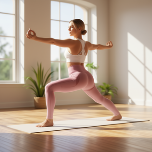 High Waist Seamless Yoga <b>Leggings</b> With Ruched Butt Design Full Length Solid Color Spandex Nylon Gym Pants Breathable Quick Dry - Product Image 2