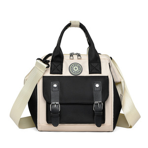 Sac à langer de grande capacité pour maman, tendance 2021, mode quotidienne, toile décontractée, imperméable, sac à dos de voyage, sac de rangement - Product Image 5
