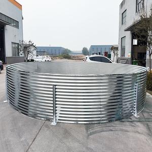 Verzinkter PVC-Kunststoff-Rundbehälter für Krebse, Fischzucht und Teichhaltung - Product Image 3