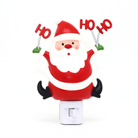 Veilleuse LED Père Noël Dansant, Décoration de Noël, Lampe ABS Sûre pour Enfants, Rechargeable USB pour Salon, Cadeau Maison, Vente en Gros
