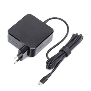 ที่ชาร์จแล็ปท็อปแบบ USB C <span class=keywords><strong>พา</strong></span><span class=keywords><strong>ว</strong></span><span class=keywords><strong>เวอร์</strong></span><span class=keywords><strong>แบงค์</strong></span>65W ปลั๊ก EU ที่ชาร์จแบบพกพาสำหรับ <span class=keywords><strong>Asus</strong></span> HP Lenovo Dell Acer - Product Image 1