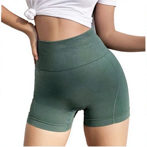Ropa Deportiva de Cintura Alta, Sin Costuras, Elástica, Transpirable, Ecológica, para Yoga, Gimnasio, Ciclismo y Uso Diario para Mujer - Product Image 2