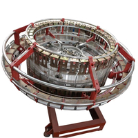 Sac tissé par pp à grande vitesse faisant la machine avec le métier à tisser circulaire de 6-Shuttle pour la production efficace