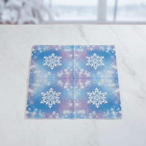 Новые зимние цветные салфетки из двухслойной целлюлозы с принтом для отелей, банкетов, рождественских и новогодних тематических вечеринок, производство Гуандун - Product Image 1