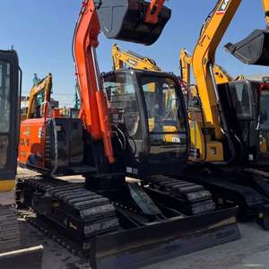 Mini-excavatrice d'occasion de 6 tonnes et 7 tonnes, Hitachi Zx70 Zx60, machine de terrassement, petite machine Hitachi Zx60 Zx70 d'occasion pour la ferme - Product Image 1