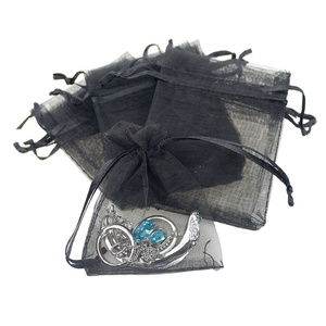 Aesthetic Minimalist Oxford <b>Bag</b> Custom Logo <b>Small</b> <b>Drawstring</b> Pouch for Boutique Merchandise Packaging - Product Image 1