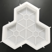 Moules de pavé d'allée en plastique à emboîtement pour pavé de gazon et grille de gazon pour une installation facile