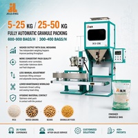 Machine d'ensachage de céréales semi-automatique pour sacs à bouche ouverte de 5 kg, 10 kg, 25 kg, avec pesage et remplissage