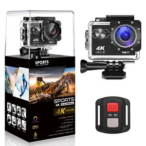 액션 카메라 yi 4k brave 7 le v50x mi ek7000 pro v50 엘리트 go pro 360 max wifi remote