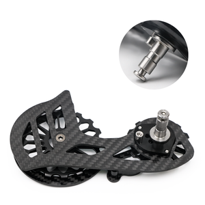 Cambio Trasero RIDERACE <span class=keywords><strong>para</strong></span> <span class=keywords><strong>Bicicleta</strong></span>, de Fibra de Carbono, 13T/17T, con Rodamientos Cerámicos, <span class=keywords><strong>para</strong></span> <span class=keywords><strong>Shimano</strong></span> R6700 R6800 R7000, Accesorios <span class=keywords><strong>para</strong></span> <span class=keywords><strong>Bicicleta</strong></span> - Product Image 2