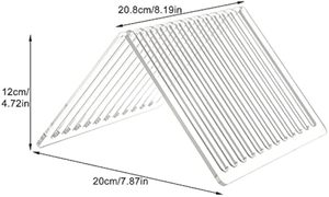 แท่นยึดจัดแสดงแผ่นเสียงไวนิลอะคริลิกทรงสามเหลี่ยมใสดีไซน์ทันสมัย - Product Image 5