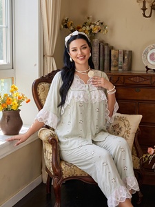 Pijama Islâmico de Tamanho Extra Grande, Elegante, para Mulheres em Dubai, Atacado - Product Image 5