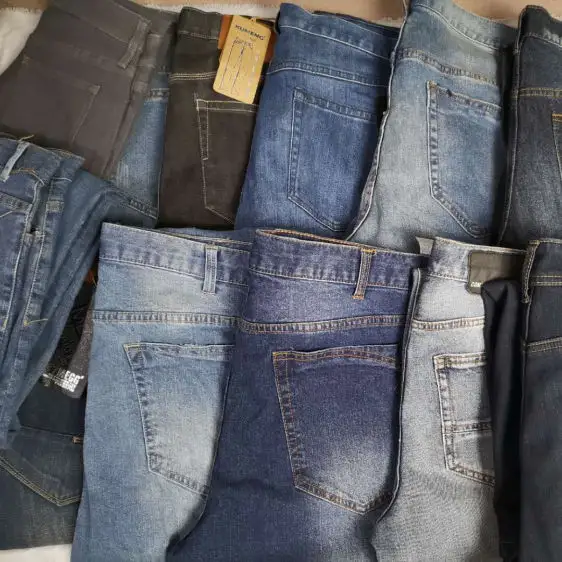 Men's Fashion Jeans Retro Tight Jeans Men's High Quality Elastic Men's Jeans Inventory Randomly Shipped