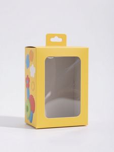 Custom Foldable Doll Children Kids Toy Gifts Packaging <b>Paper</b> <b>Box</b> with PVC Window Custom Shape and Size Toy Packaging <b>Box</b> - Product Image 2
