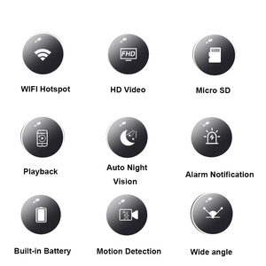 A9 Mini 1080p HD Cámara DE SEGURIDAD IP inalámbrica Versión nocturna WiFi Videocámara de videovigilancia Grabadora de voz para CMOS de interior - Product Image 3
