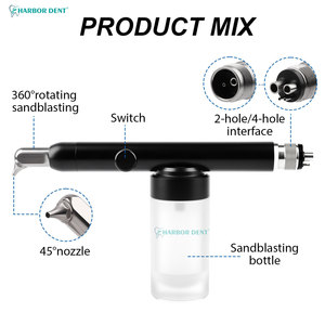 Unità Sabbiatrice ad Aria per Turbina Dentale in Allumina per Uso Clinico e Laboratorio, per Sbiancamento e Pulizia dei Denti, Adesione - Product Image 3
