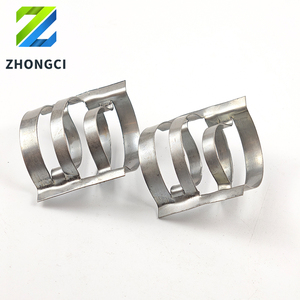 Anneau de remplissage métallique de type trou en acier inoxydable de haute qualité Zhongci, anneau conjugué en acier inoxydable Ss304 - Product Image 3