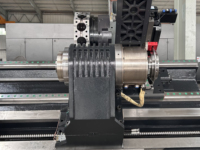 Tour CNC à double broche DONGS TCK600DYSTwin avec outillage motorisé et sous-broche de traitement