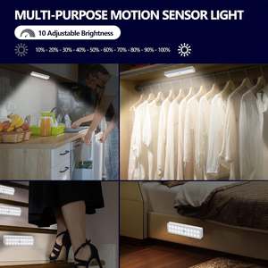 Closet <b>Lights</b> <b>with</b> Charging Station, LED Rechargeable Dimmable Cabinet <b>Light</b> <b>with</b> <b>Timer</b> & Motion Sensor, Wireless Night <b>Light</b> - Product Image 5
