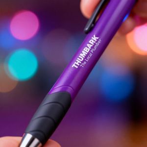 Bulk Multi-Color Plastic Ballpoint <b>Pens</b> with Rubber Grip Stylish Branding <b>Pen</b> for Corporate Giveaways - Product Image 3