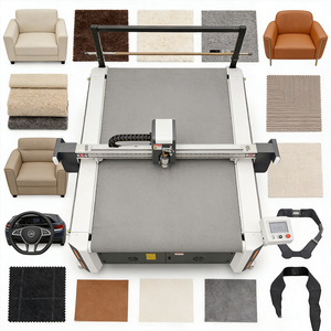 Machine de découpe numérique intelligente pour cuir, haute précision, faible consommation d'énergie, pour la découpe de matériaux automobiles, système de découpe propre et résistant à la déchirure REMEYA - Product Image 1