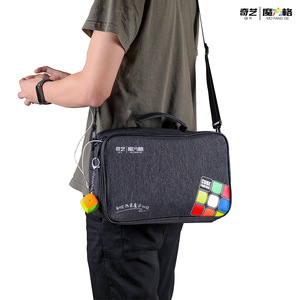 กระเป๋าเก็บคิวบ์ Qiyi สีดำ ทรงสี่เหลี่ยมผืนผ้า สำหรับนักสะสมปริศนา - Product Image 4
