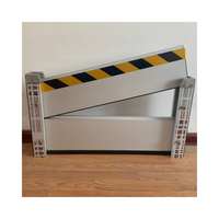 Barrière anti-inondation en alliage d'aluminium, facile à nettoyer et à entretenir, barrière d'eau réutilisable pour une utilisation quotidienne à long terme