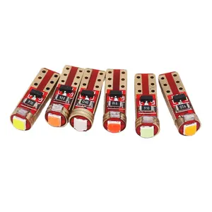 UNJOYLIOD 자동차 스타일링 T5 5050 1SMD 웨지 대시 보드 Led 화이트 레드 블루 그린 옐로우 핑크 자동차 자동 빛 인테리어 대시 보드 전구