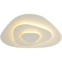 Plafonnier de chambre à coucher, design simple et moderne, créatif, lumière LED, design géométrique, style nordique, IP44, télécommande, acrylique