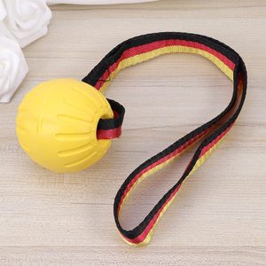Balle à mâcher moderne de luxe pour animaux de compagnie en mousse EVA avec corde colorée – Nettoyage des dents – Vente directe usine – Plusieurs couleurs disponibles - Product Image 3