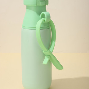 New Product Hight Quality Bpa-free Leak Proof 17oz Insulated Stainless Steel Water Bottle <b>With</b> Spout Lid & <b>Straw</b> Silicone Handle - Product Image 3