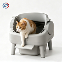 DRH 2026 Toilette Intelligente pour Chat, Bac à Litière Automatique Auto-Nettoyant, Grande Toilette Automatique pour Chat, Arenero Para Gatos Automatico
