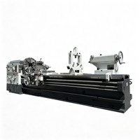 Tour horizontal conventionnel CFW6180B pour l'ébavurage et le finissage de composants mécaniques