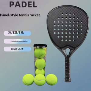 <span class=keywords><strong>Raquette</strong></span> de <span class=keywords><strong>padel</strong></span> en fibre de carbone 3k 12k 18k, légère avec EVA, personnalisation <span class=keywords><strong>d</strong></span>'usine, raquettes de tennis de <span class=keywords><strong>padel</strong></span> <span class=keywords><strong>forme</strong></span> diamant, poignée en bois - Product Image 6