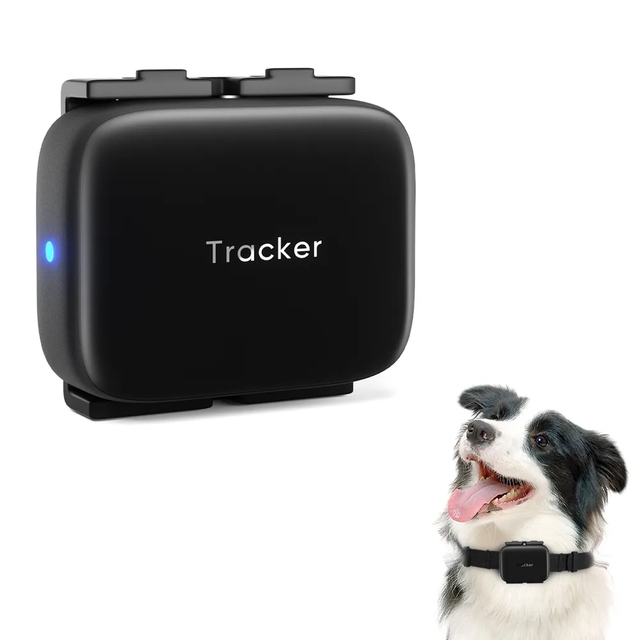 Waterproof Mini 4G GPS Pet Tracker for Dogs and Cats Portable Wireless Pet Tracker with Roof Placement Automotive Use