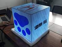 Forma irregolare personalizzato P2.5 P2.9 P3.9 5 facce programmabile a colori per interni cubo Led Matrix Board modulo schermo del pannello di visualizzazione