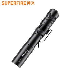 ซุปเปอร์ไฟร์ X18 ไฟฉาย LED อลูมิเนียมอัลลอยด์กันน้ำไฟฉุกเฉินสำหรับการเดินป่าป้องกันตัวเองใช้ทุกวัน - Product Image 1