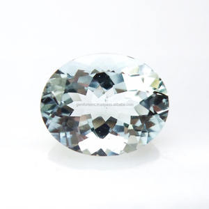 Aigue-marine bleue à facettes coupe poire taille calibrée certifiée couleur bleu africain brésilien qualité fine aigue-marine pierre précieuse en vrac - Product Image 3