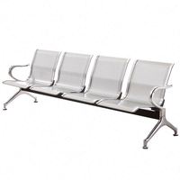Chaise d'attente en métal pour hôpital public, aéroport, salle d'attente, bureau, station de métro – Prix abordable