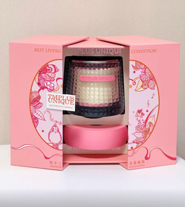 Custom Embossed Print Recycled Materials Two Double Door Magnetic Perfume Candle <b>Box</b> for Cosmetic Packaging <b>Gift</b> Boxes - Product Image 3