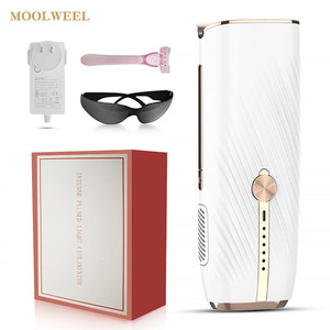 Moolweel T033KW Dispositivo <span class=keywords><strong>de</strong></span> Depilación IPL Permanente e Indoloro con Enfriamiento <span class=keywords><strong>de</strong></span> Cuarzo y Zafiro para Axilas y Cuerpo Completo, Depiladora para el Cuidado <span class=keywords><strong>de</strong></span> la Piel, Enchufe UK/EU - Product Image 5