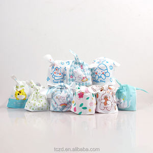 Sac en plastique personnalisé avec impression couleur personnalisée, style oreilles de lapin, portable, pour le shopping - Product Image 6