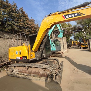Excavatrice Sany SY95C de haute qualité, originale et peu coûteuse, de taille moyenne (9 tonnes), idéale pour les travaux de terrassement. - Product Image 4