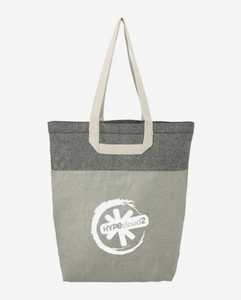 Bolsas de Mano con Asa en U de Algodón Reciclado con Logotipo Personalizado para Publicidad y Promoción - Bolsas Ecológicas de Lona para Biblioteca y Estudio - Product Image 3