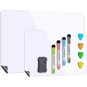 Student Home Office Daily Work Soft Magnetic Dry Erase Roll Up Whiteboard Sheet For Fridge