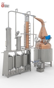 Distillerie de 1500 litres Équipement de distillation de whisky en <span class=keywords><strong>cuivre</strong></span> Pot de whisky Équipement de distillation encore Distillateur d'alcool - Product Image 3