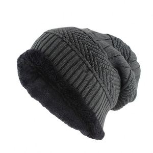 K104 New Winter Fleecy <strong>Men</strong> Knitted <strong>Hats</strong> Warm Snow Outdoor Sports Korean Edition <strong>Woollen</strong> <strong>Hats</strong> Breathable Versatile <strong>Hat</strong> - Product Image 4