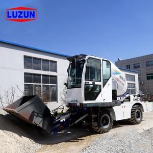 The loaded from 4 cubic meters concrete production mixer truck - Product Image 3