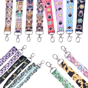 High Quality Bulk Cheap Custom Polyester Blank Logo Personalized Lanyard With Metal Clip